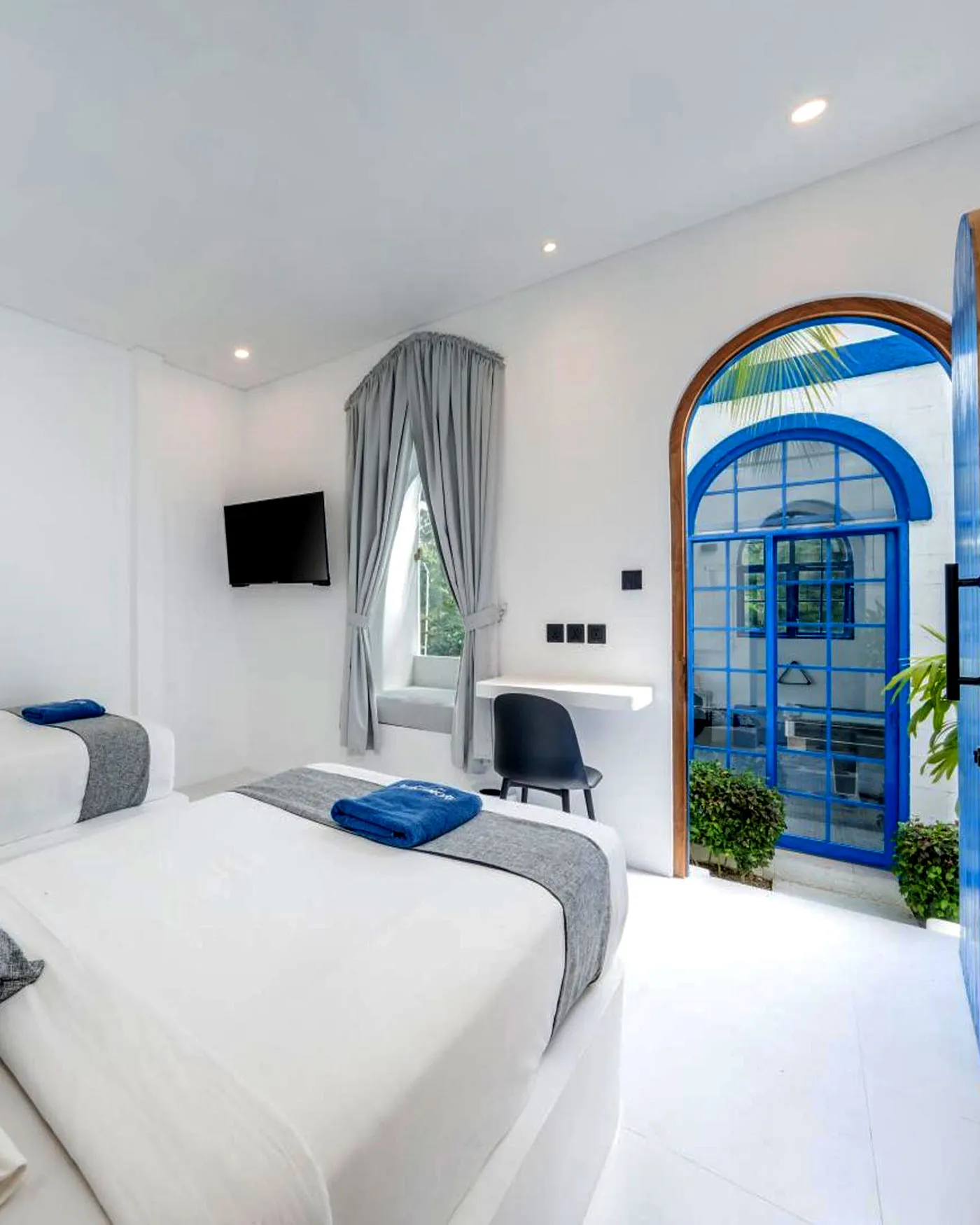 Deluxe Room interior at Bombora Surf Camp