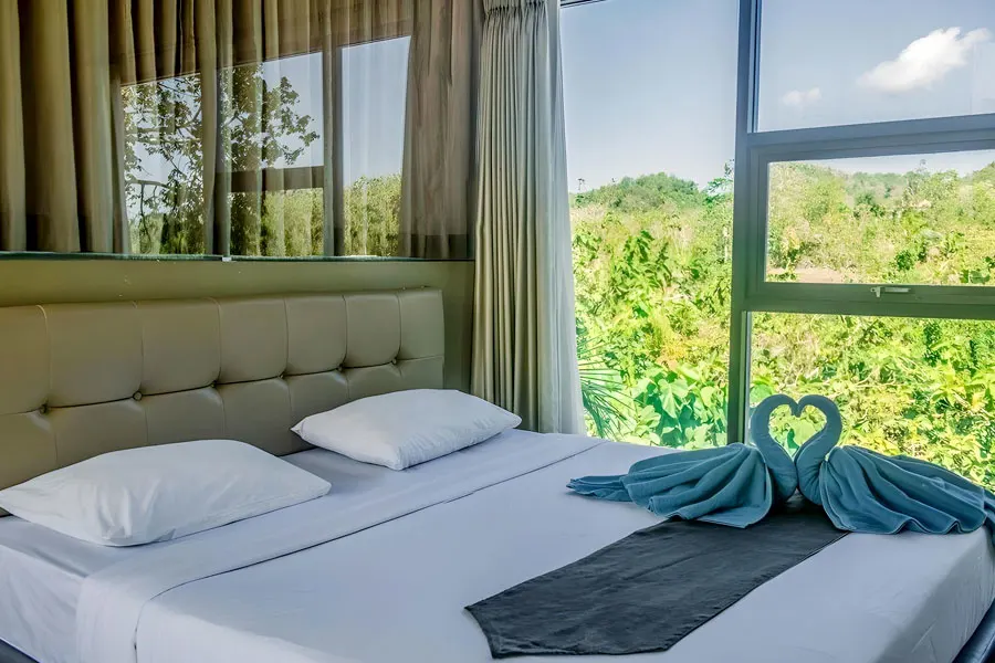 Forest View Room at Bombora Surf Camp Uluwatu