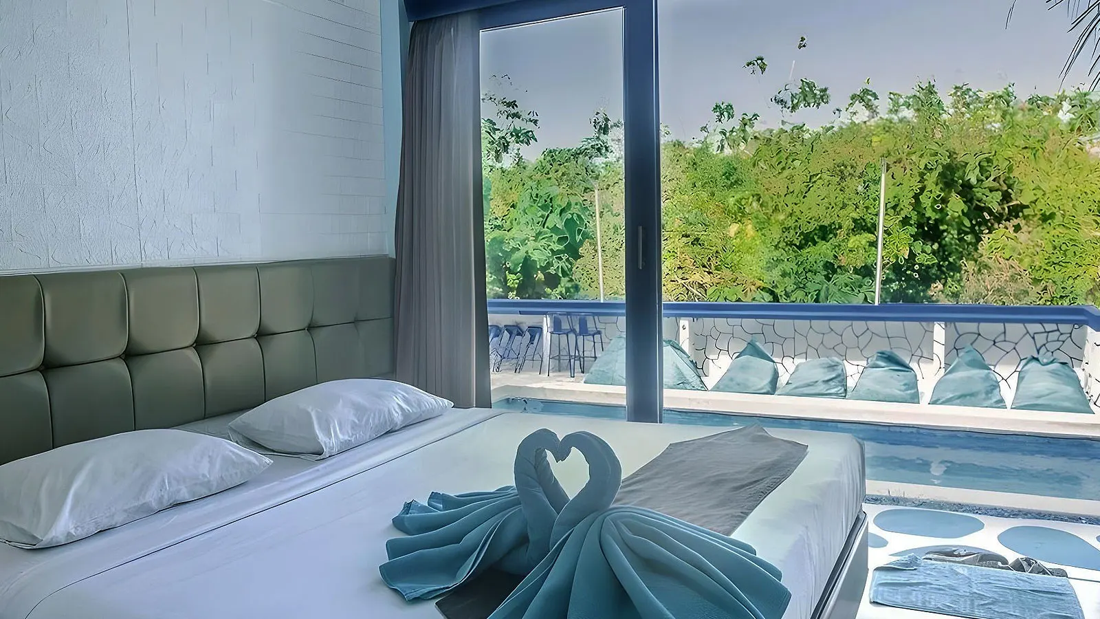 Affordable standard surf room at Bombora Surf Camp Uluwatu